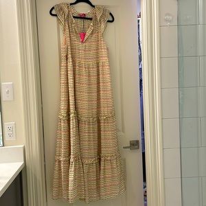 NWT sleeveless maxi dress